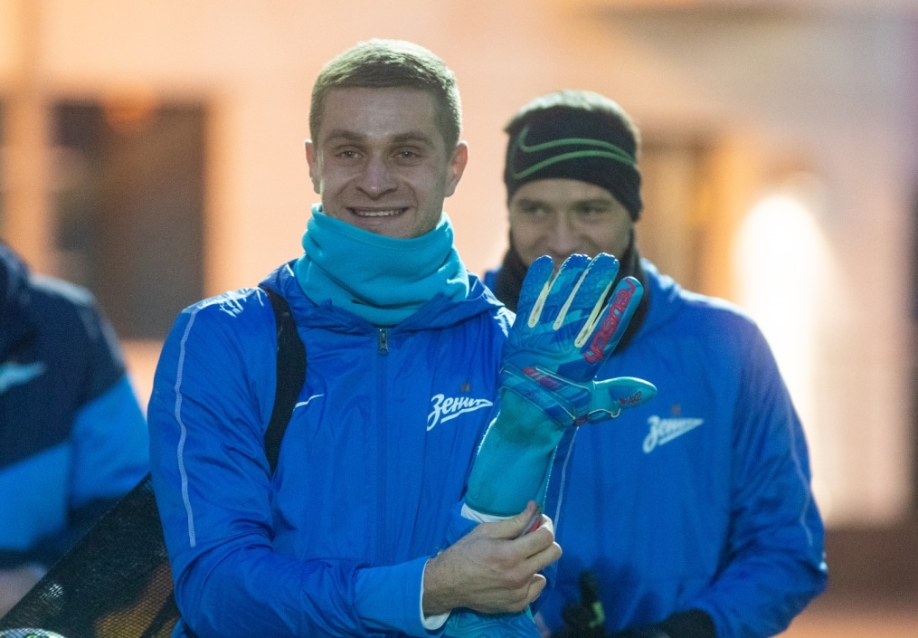 Открытая тренировка «Зенита» перед матчем Лига Чемпионов УЕФА с «РБ Лейпциг»