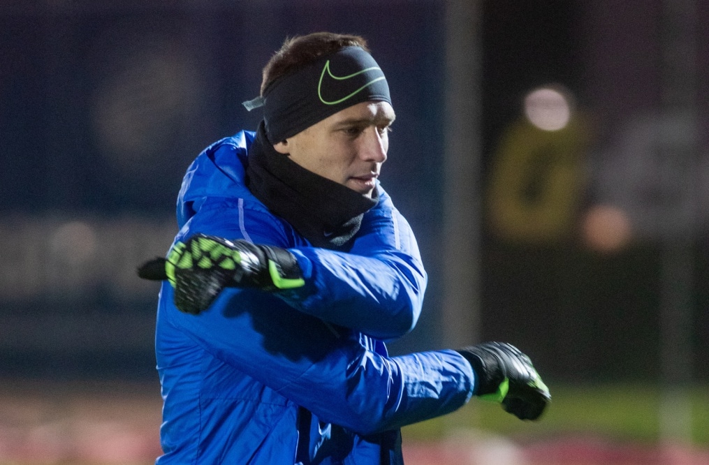 Открытая тренировка «Зенита» перед матчем Лига Чемпионов УЕФА с «РБ Лейпциг»