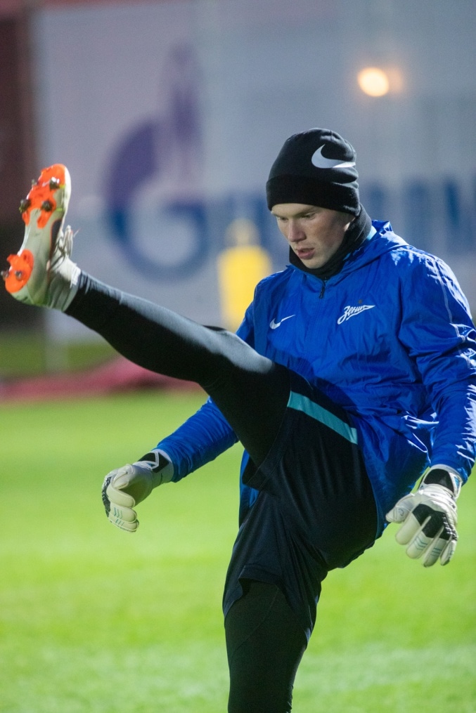 Открытая тренировка «Зенита» перед матчем Лига Чемпионов УЕФА с «РБ Лейпциг»