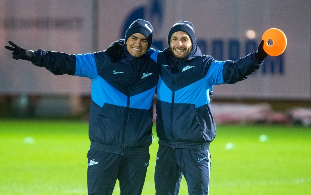 Открытая тренировка «Зенита» перед матчем Лига Чемпионов УЕФА с «РБ Лейпциг»