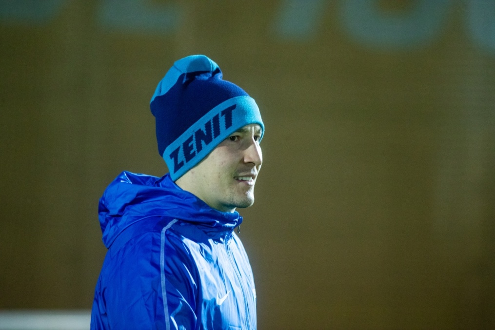 Открытая тренировка «Зенита» перед матчем Лига Чемпионов УЕФА с «РБ Лейпциг»