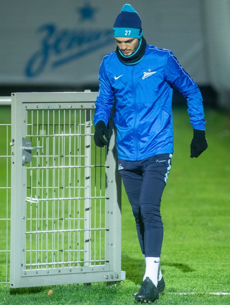 Открытая тренировка «Зенита» перед матчем Лига Чемпионов УЕФА с «РБ Лейпциг»