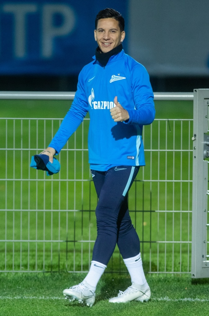 Открытая тренировка «Зенита» перед матчем Лига Чемпионов УЕФА с «РБ Лейпциг»