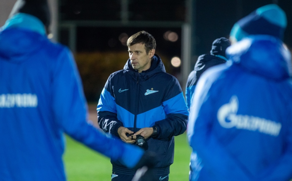 Открытая тренировка «Зенита» перед матчем Лига Чемпионов УЕФА с «РБ Лейпциг»