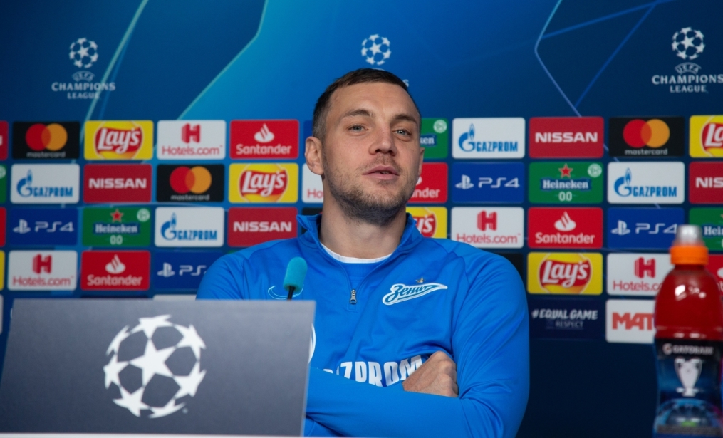 Пресс-конференция «Зенита» перед матчем Лига Чемпионов УЕФА с «РБ Лейпциг»