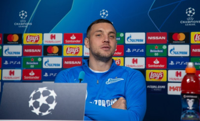 Пресс-конференция «Зенита» перед матчем Лига Чемпионов УЕФА с «РБ Лейпциг»