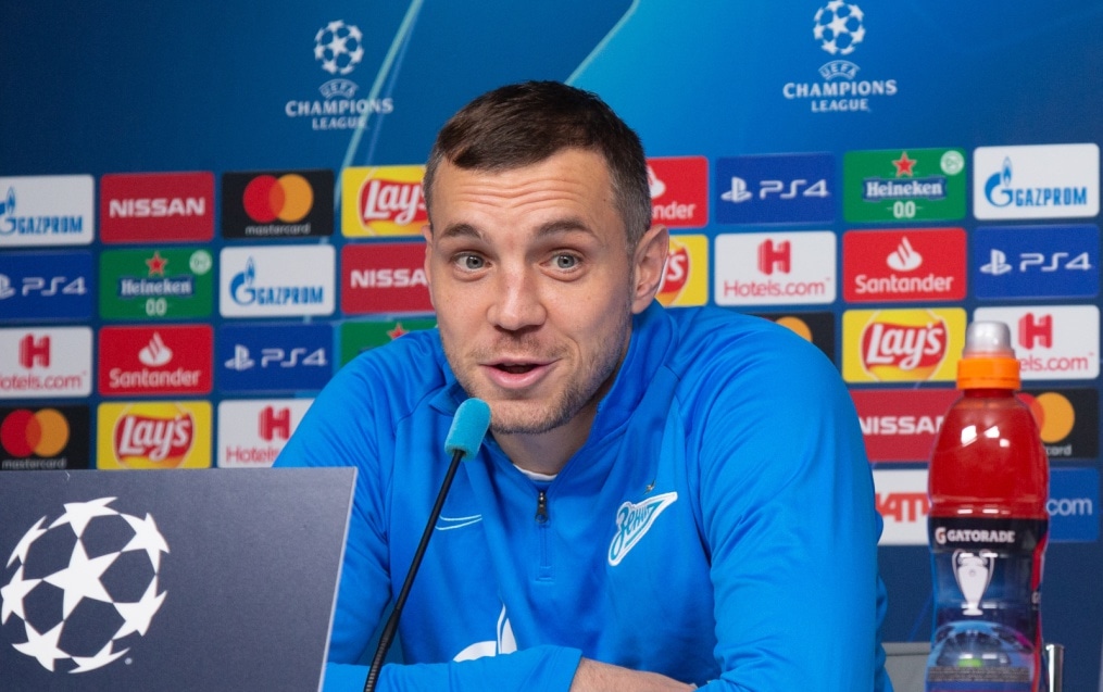 Пресс-конференция «Зенита» перед матчем Лига Чемпионов УЕФА с «РБ Лейпциг»