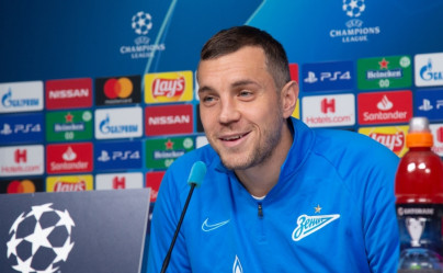 Пресс-конференция «Зенита» перед матчем Лига Чемпионов УЕФА с «РБ Лейпциг»