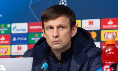 Пресс-конференция «Зенита» перед матчем Лига Чемпионов УЕФА с «РБ Лейпциг»