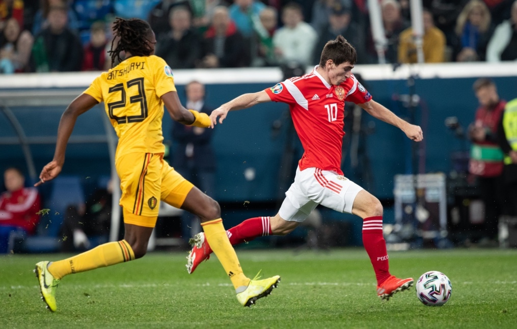 Квалификация Евро-2020, Россия — Бельгия