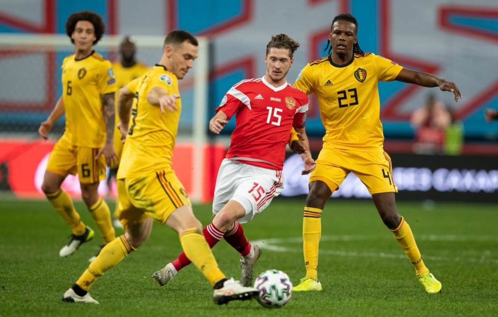 Квалификация Евро-2020, Россия — Бельгия