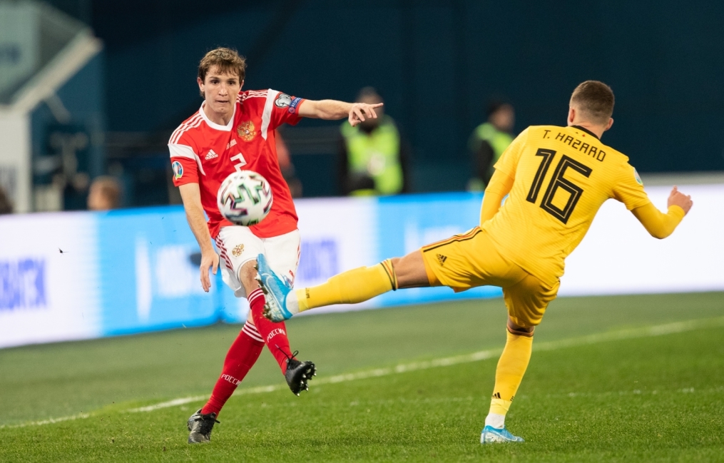 Квалификация Евро-2020, Россия — Бельгия