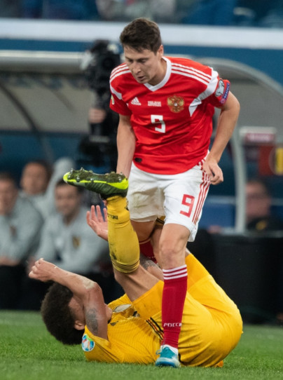 Квалификация Евро-2020, Россия — Бельгия