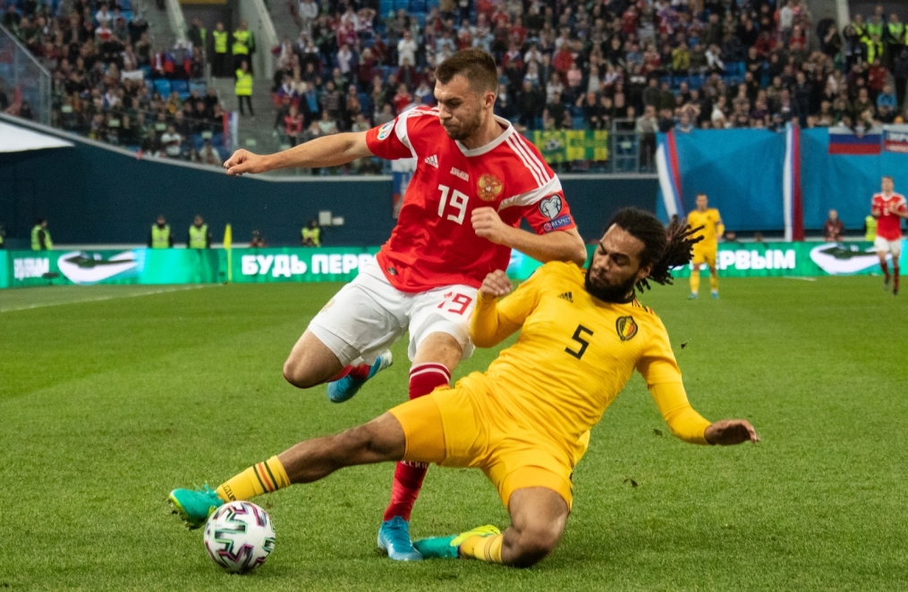 Квалификация Евро-2020, Россия — Бельгия