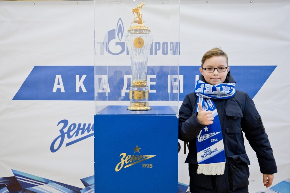 Мастер-класс от воспитанников Академии и демонстрация Кубка РПЛ в Филиале в Кировске