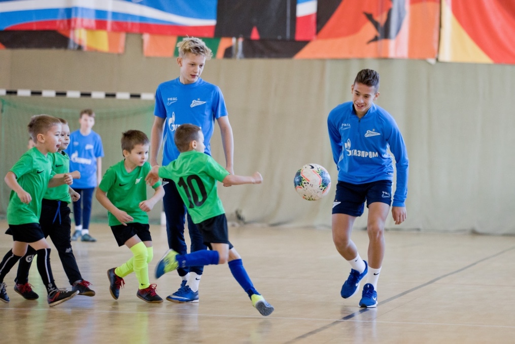 Мастер-класс от воспитанников Академии и демонстрация Кубка РПЛ в Филиале в Кировске