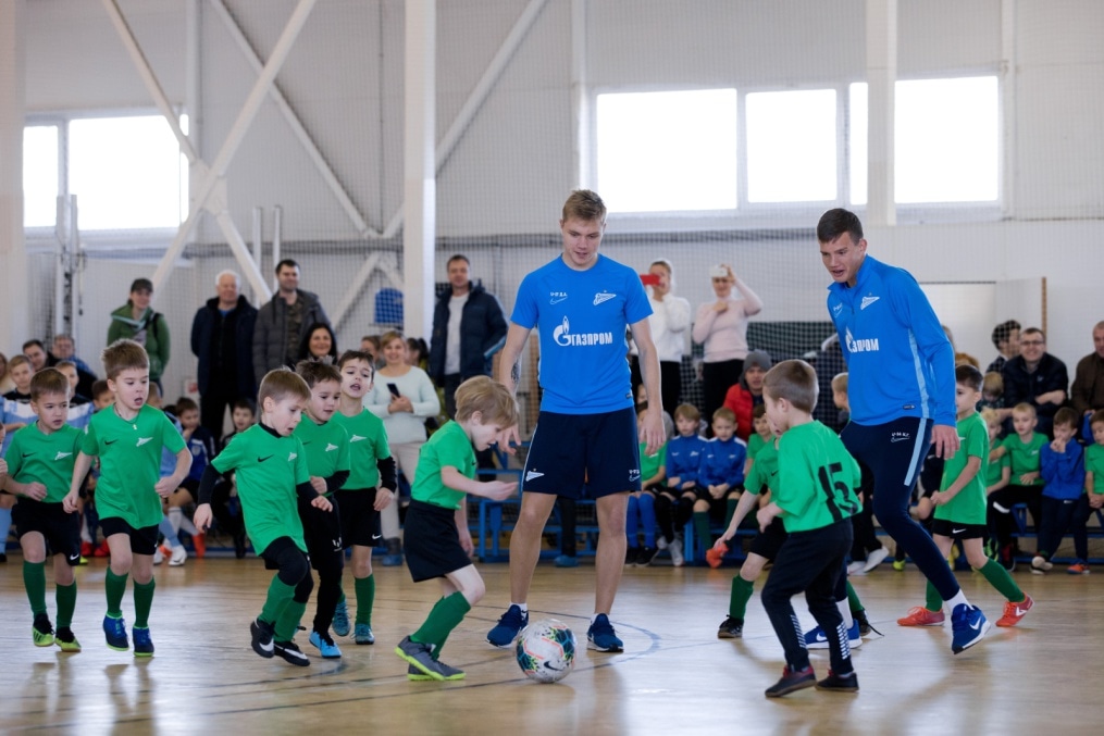 Мастер-класс от воспитанников Академии и демонстрация Кубка РПЛ в Филиале в Кировске