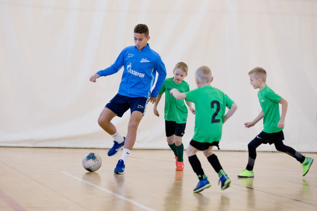 Мастер-класс от воспитанников Академии и демонстрация Кубка РПЛ в Филиале в Кировске