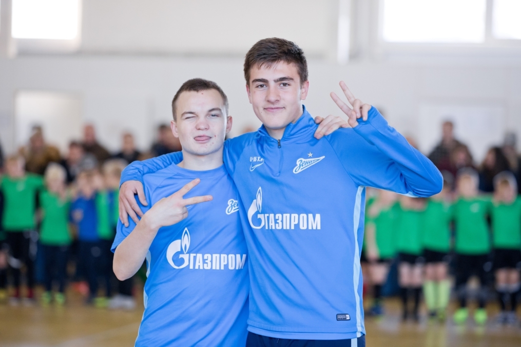 Мастер-класс от воспитанников Академии и демонстрация Кубка РПЛ в Филиале в Кировске