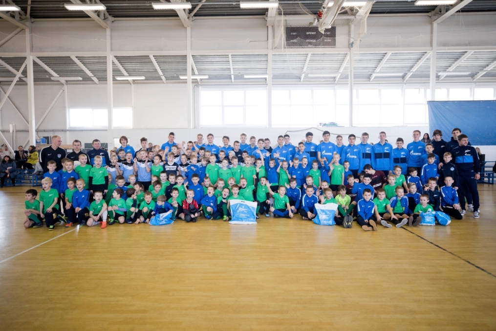 Мастер-класс от воспитанников Академии и демонстрация Кубка РПЛ в Филиале в Кировске