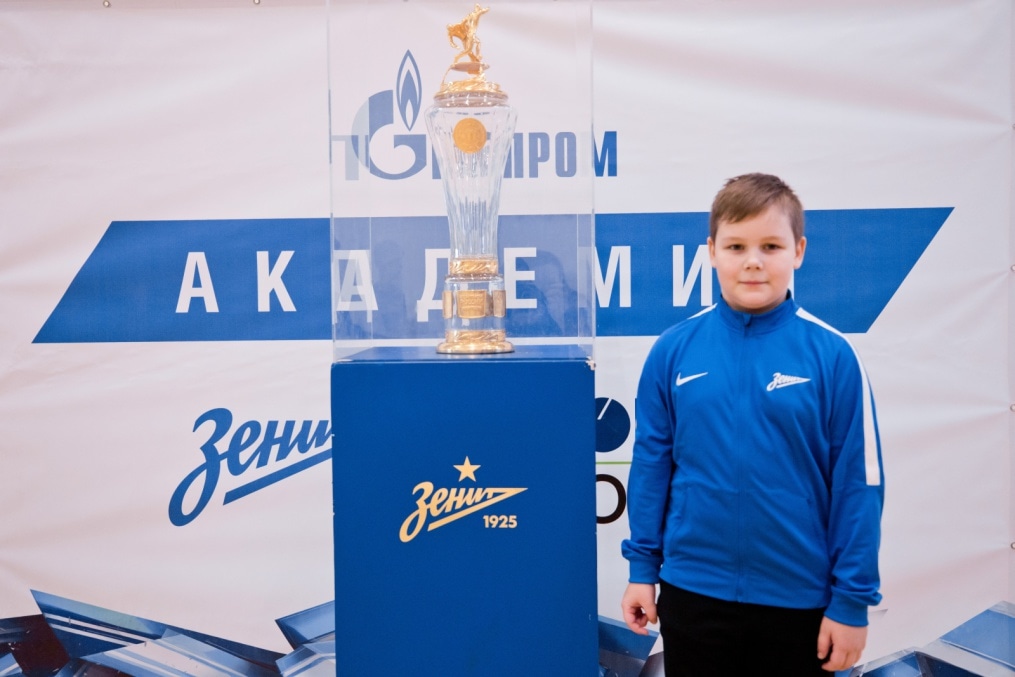 Мастер-класс от воспитанников Академии и демонстрация Кубка РПЛ в Филиале в Кировске