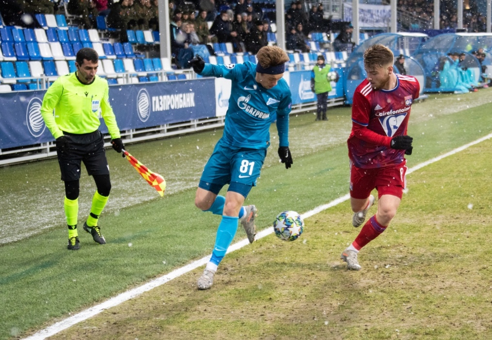 Юношеская Лига УЕФА 2019/20, «Зенит» — «Лион»