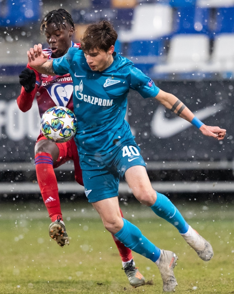 Юношеская Лига УЕФА 2019/20, «Зенит» — «Лион»