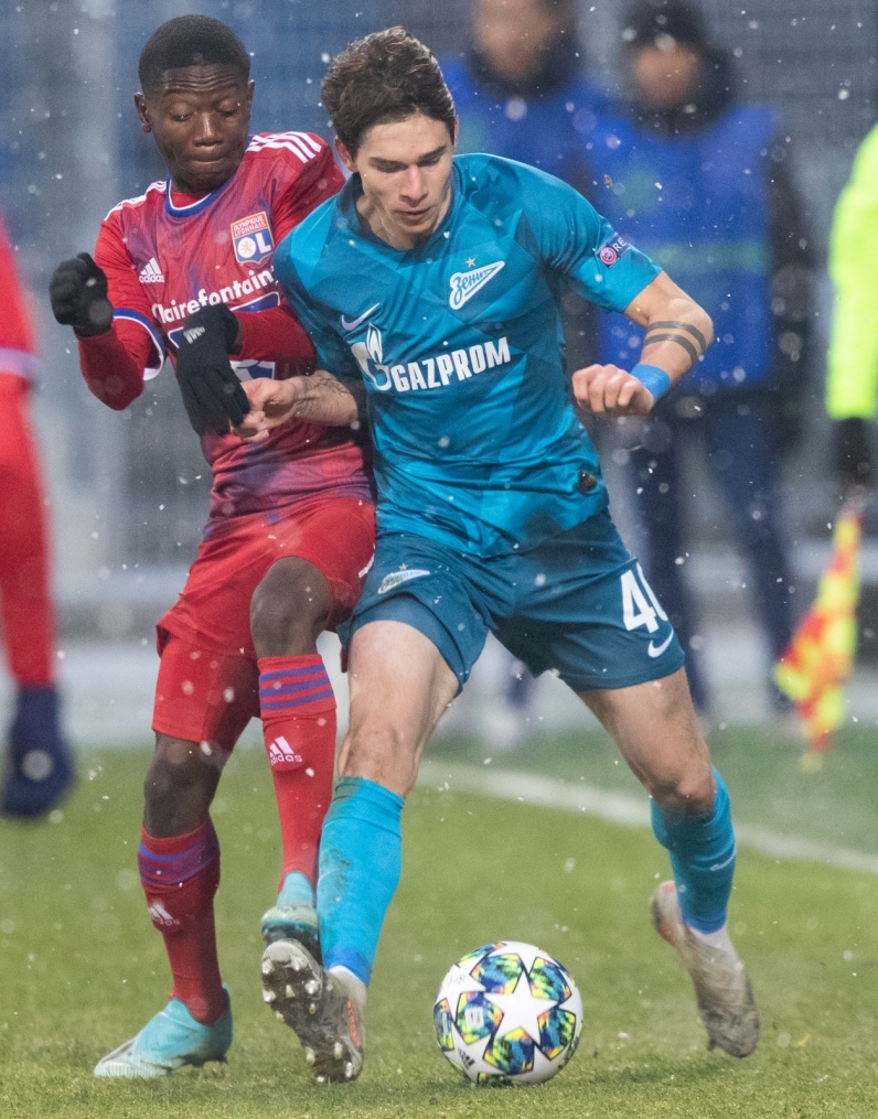 Юношеская Лига УЕФА 2019/20, «Зенит» — «Лион»