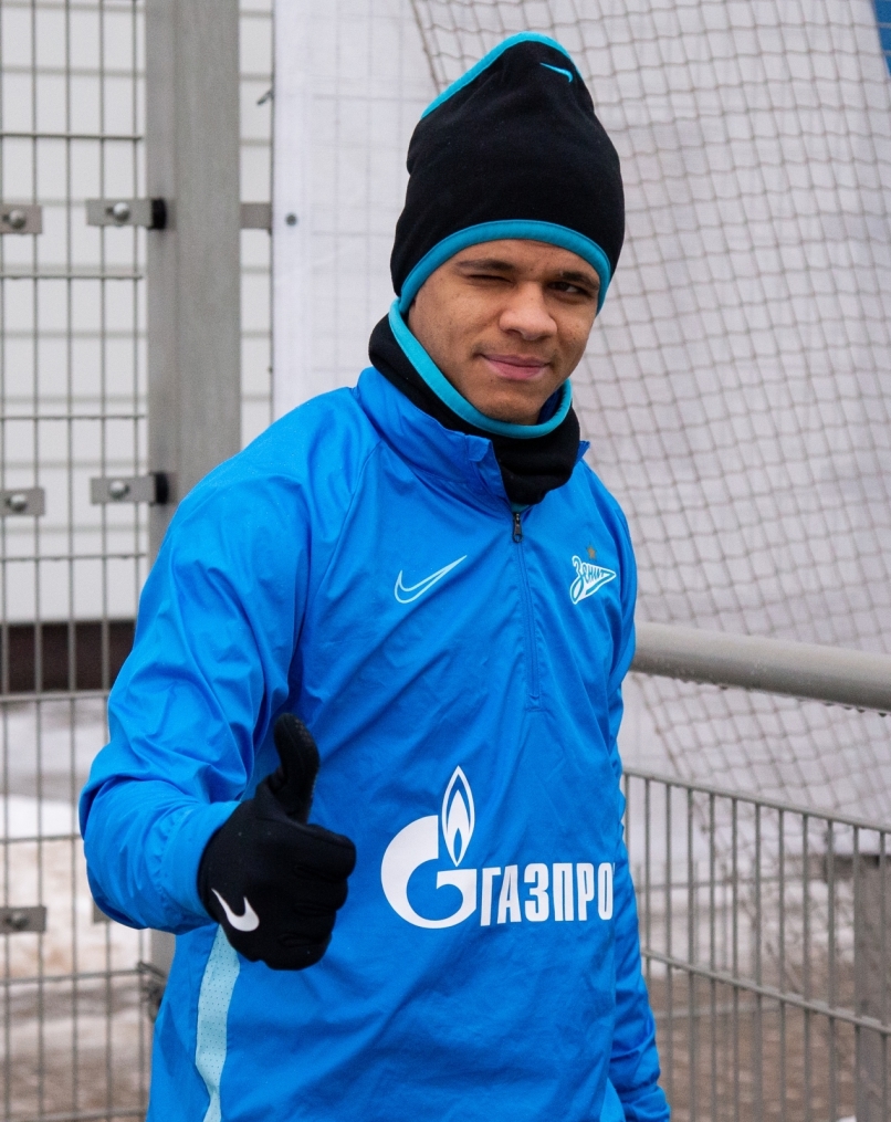 Тренировка «Зенита» перед матчем с «Динамо»