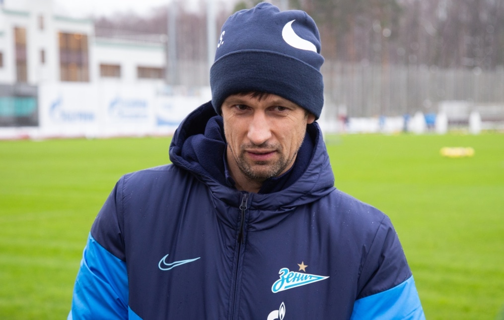 Тренировка «Зенита» перед матчем с «Динамо»