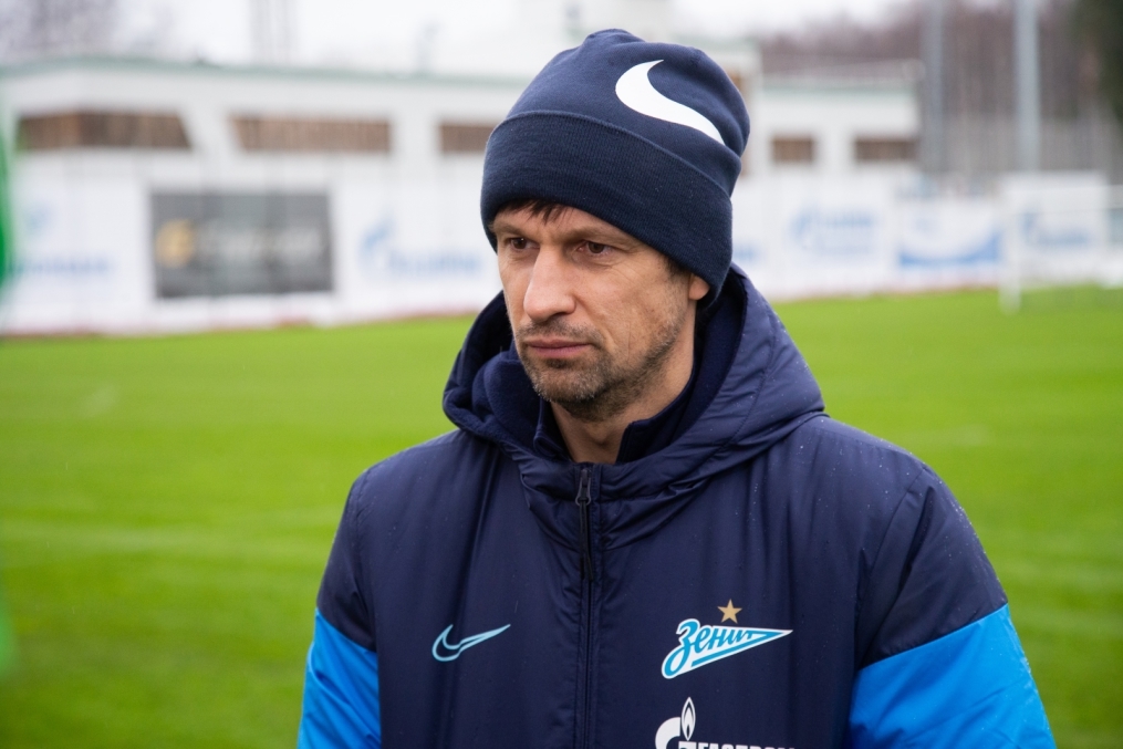 Тренировка «Зенита» перед матчем с «Динамо»