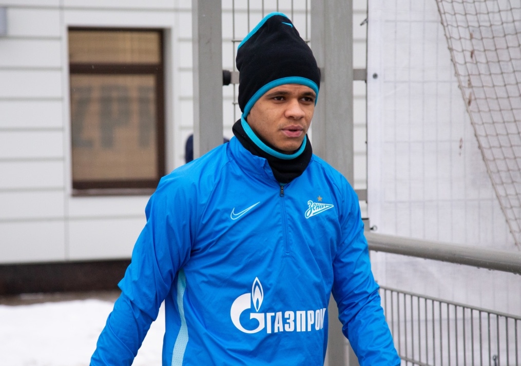 Тренировка «Зенита» перед матчем с «Динамо»