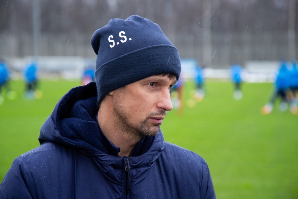 Тренировка «Зенита» перед матчем с «Динамо»