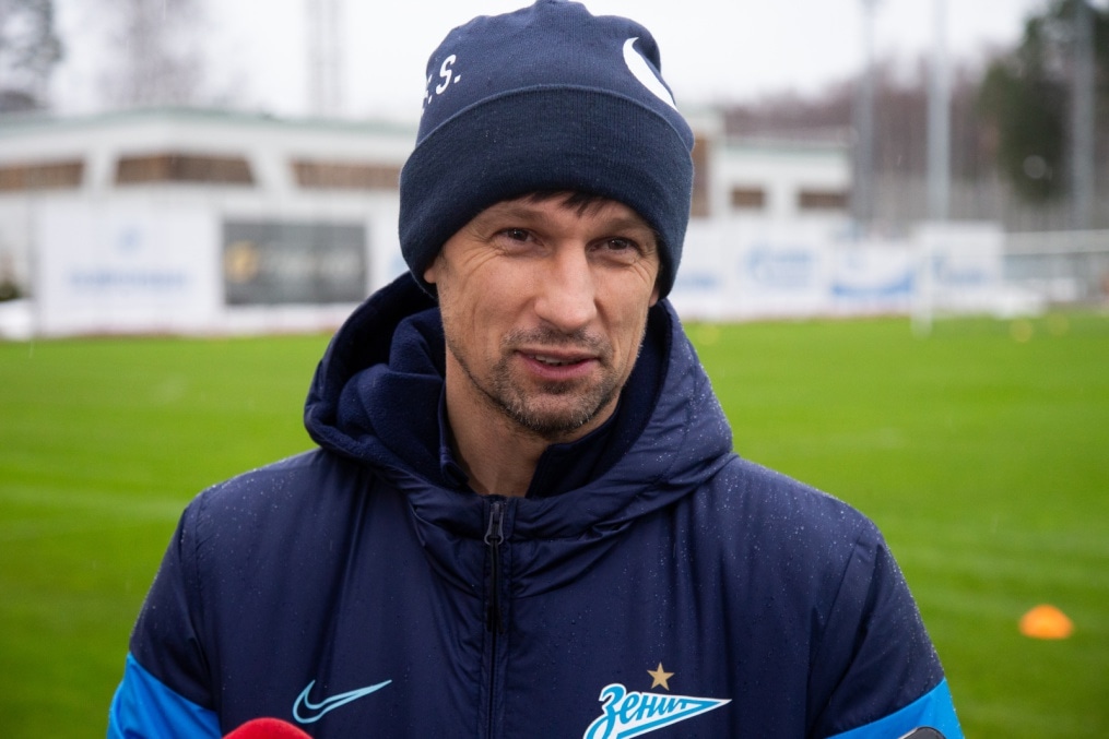 Тренировка «Зенита» перед матчем с «Динамо»