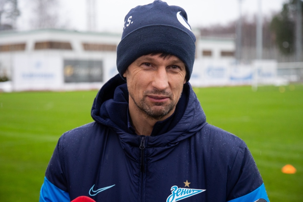 Тренировка «Зенита» перед матчем с «Динамо»