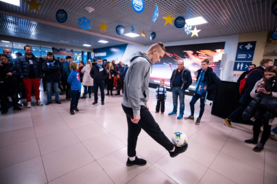 «Зенит» — «Динамо»: «Новогодний променад» при поддержке «Газпромбанка»