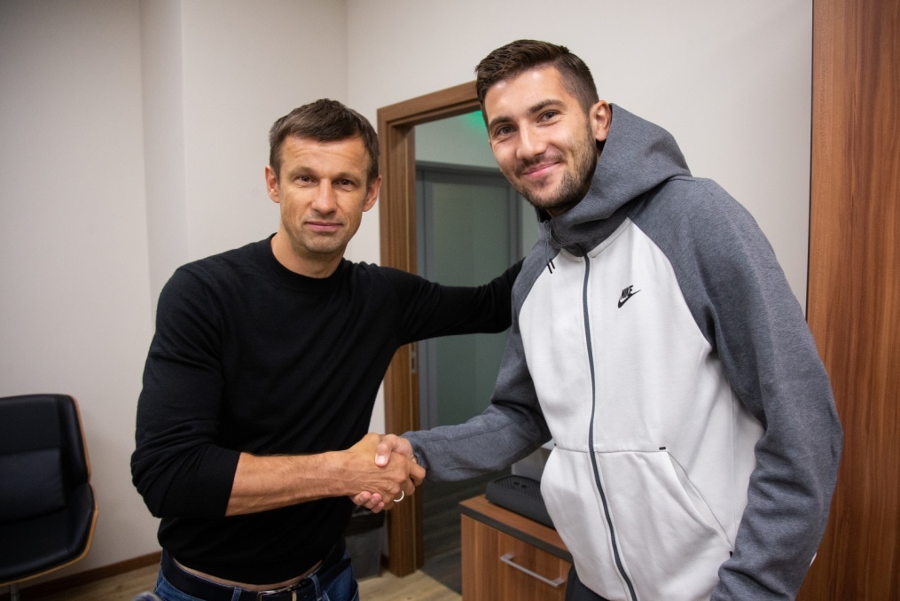 Первый день Алексея Сутормина в «Газпром»-Тренировочном центре