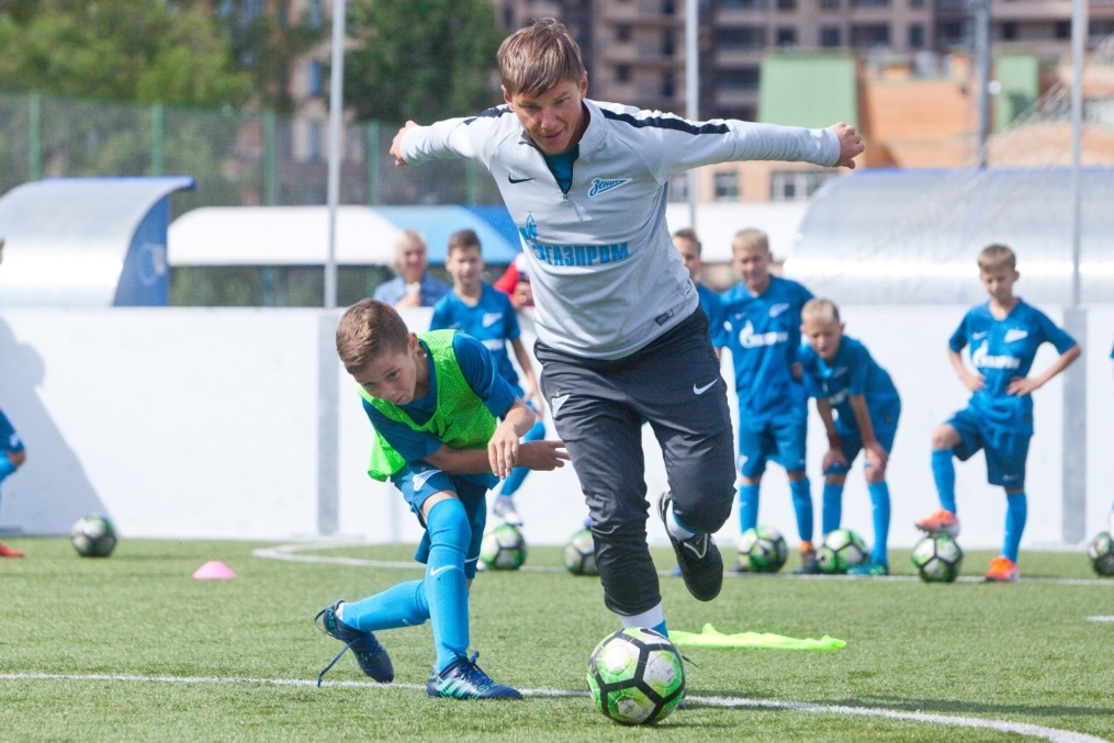 Андрей Аршавин провел тренировку для победителей «Большого фестиваля футбола»