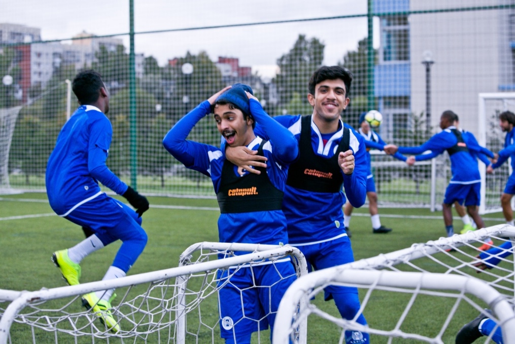 Сбор команд из Катара в Академии ФК «Зенит»