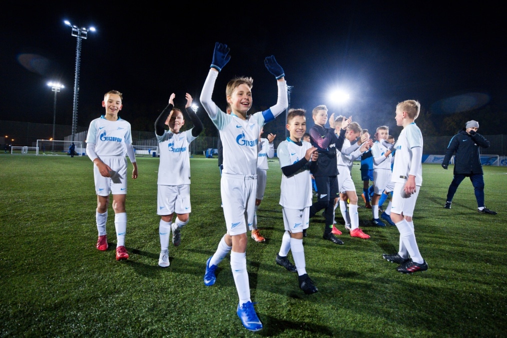 «Золотой матч» первенства Санкт-Петербурга двух команд Академии ФК «Зенит» U-10