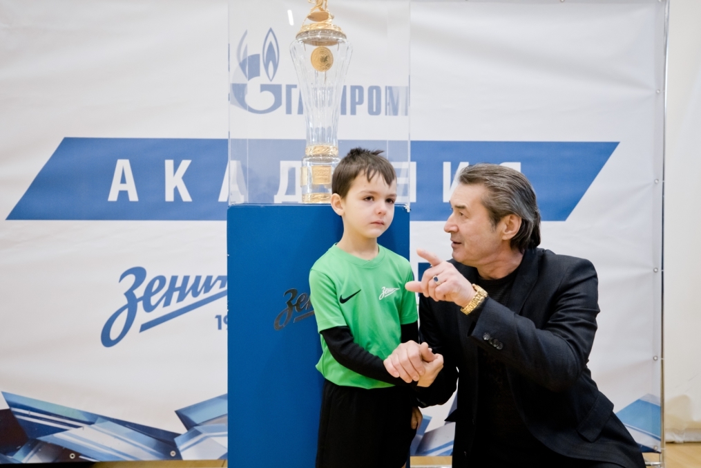 Мастер-класс от воспитанников Академии и демонстрация Кубка РПЛ в Филиале в Кировске