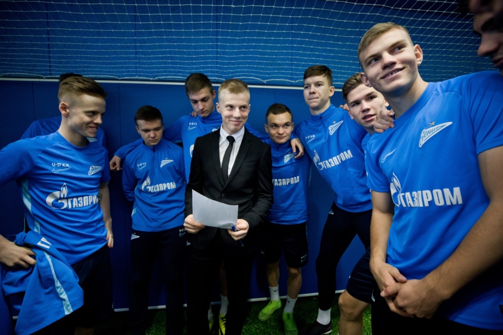 Выпускной в Академии «Зенита»