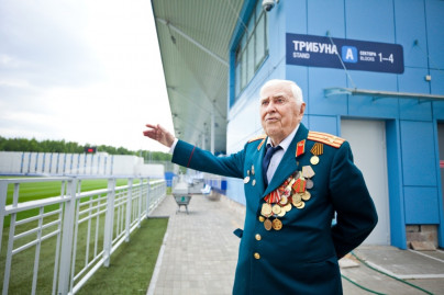 Владимир Павлович Савин провел встречу с воспитанниками Академии ФК «Зенит»