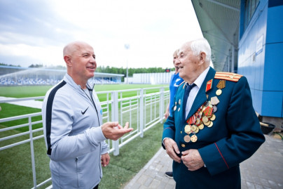 Владимир Павлович Савин провел встречу с воспитанниками Академии ФК «Зенит»