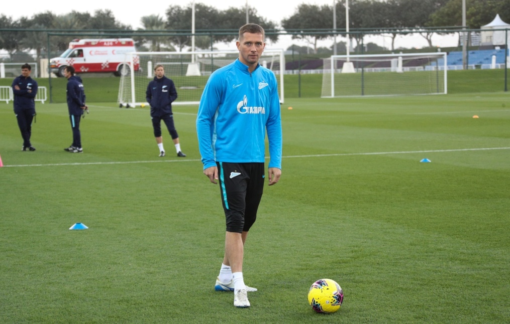 «Газпром»-тренировочные сборы в Катаре: 14 января, вечерняя тренировка