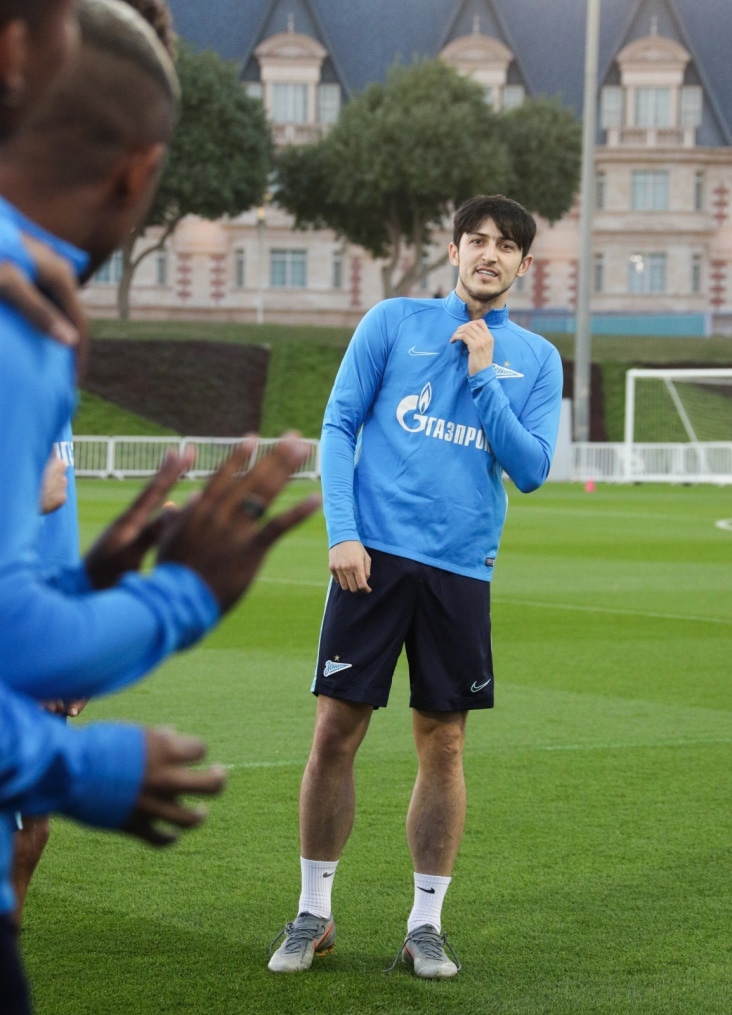 «Газпром»-тренировочные сборы в Катаре: 14 января, вечерняя тренировка