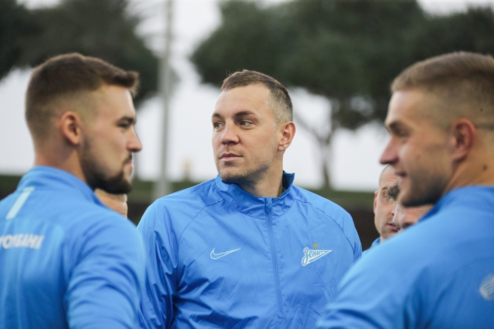 «Газпром»-тренировочные сборы в Катаре: 14 января, вечерняя тренировка