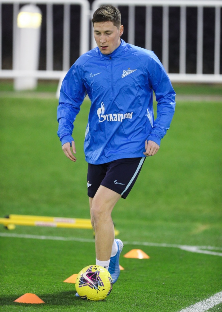 «Газпром»-тренировочные сборы в Катаре: 14 января, вечерняя тренировка