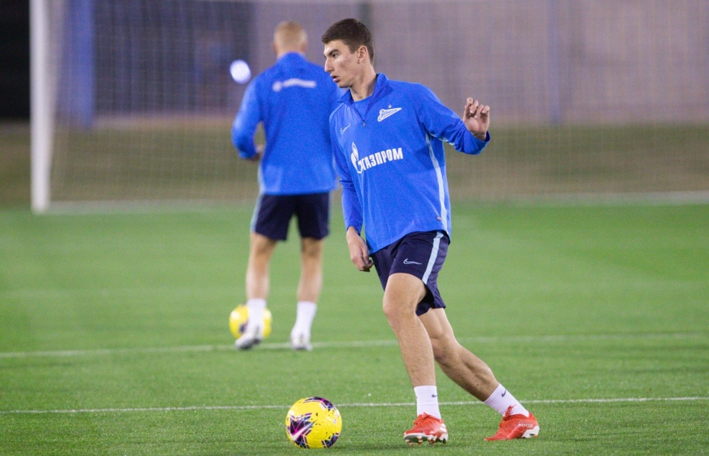 «Газпром»-тренировочные сборы в Катаре: 14 января, вечерняя тренировка