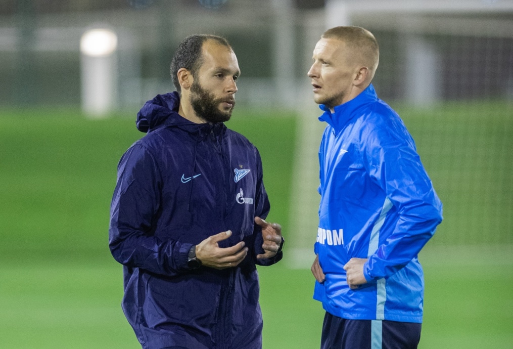 «Газпром»-тренировочные сборы в Катаре: 14 января, вечерняя тренировка